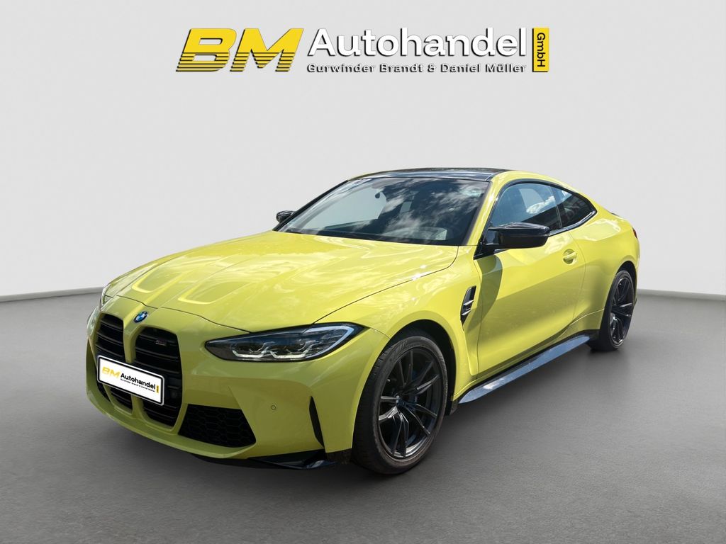 BMW M4 2022 г. Жёлтый, пробег 23250 км