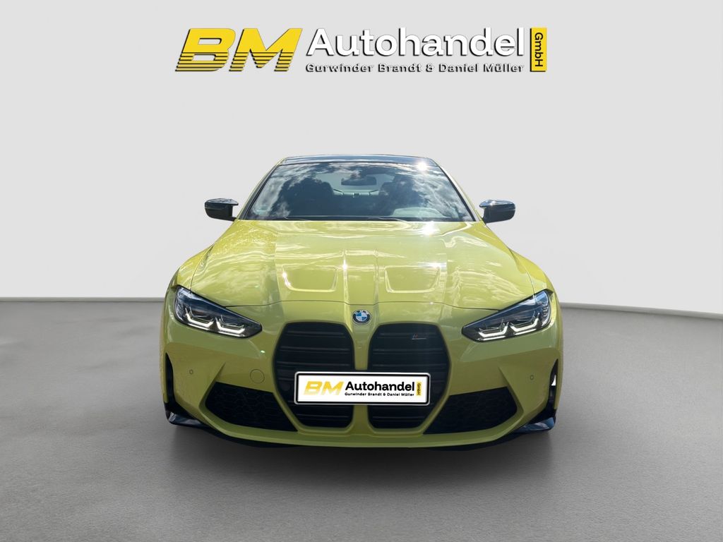 BMW M4 2022 г. Жёлтый, пробег 23250 км