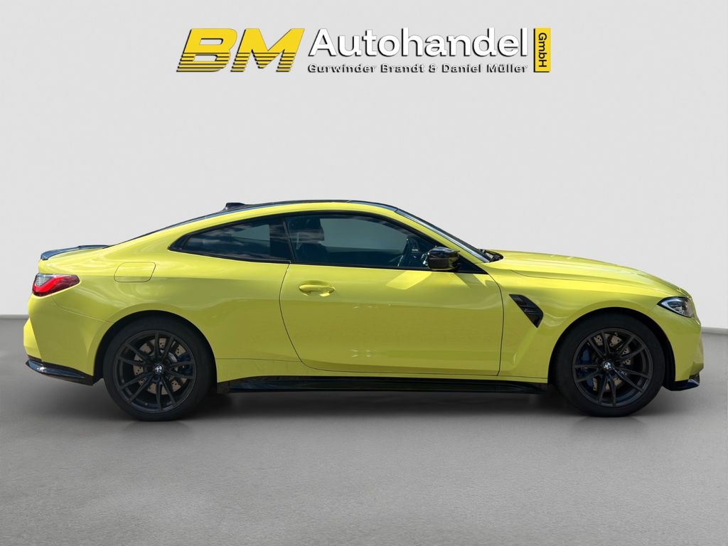 BMW M4 2022 г. Жёлтый, пробег 23250 км