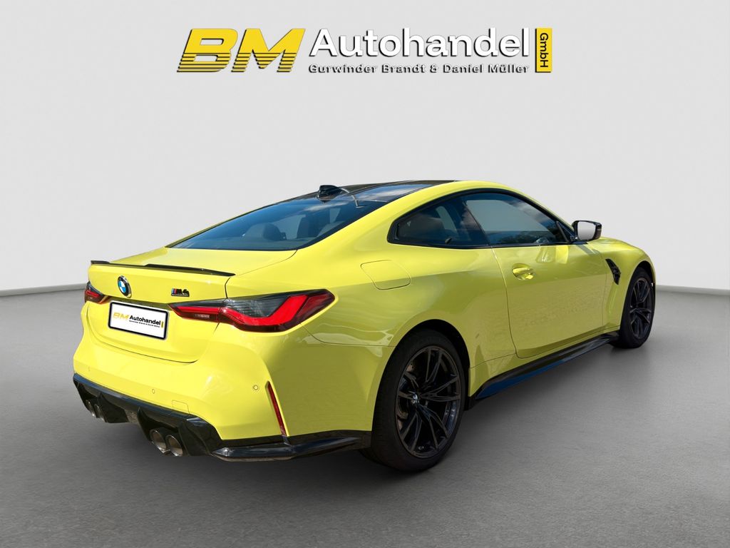 BMW M4 2022 г. Жёлтый, пробег 23250 км
