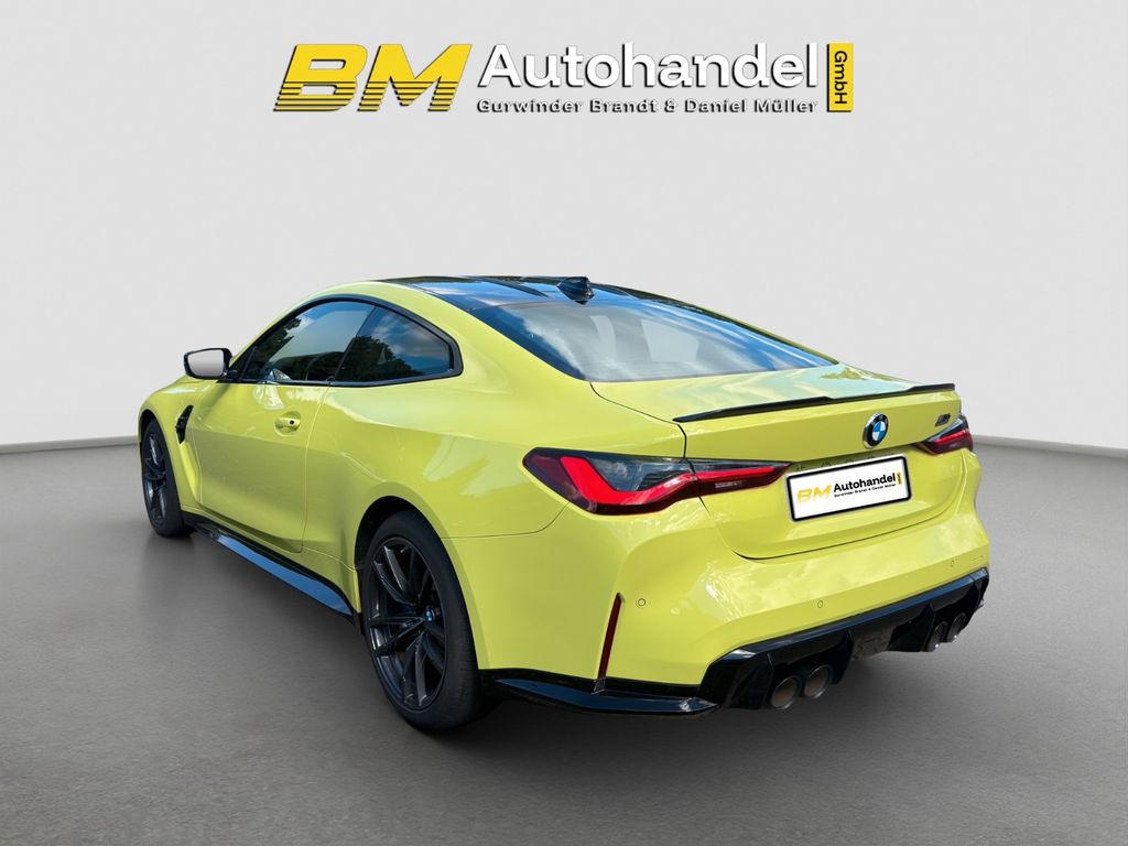 BMW M4 2022 г. Жёлтый, пробег 23250 км