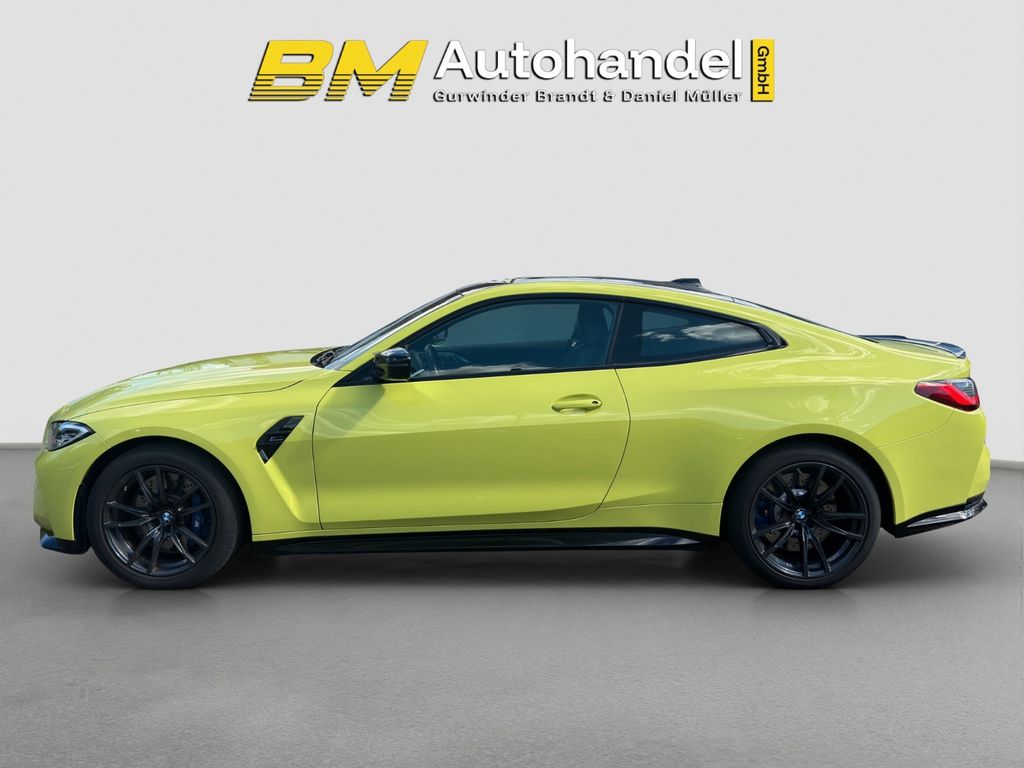BMW M4 2022 г. Жёлтый, пробег 23250 км