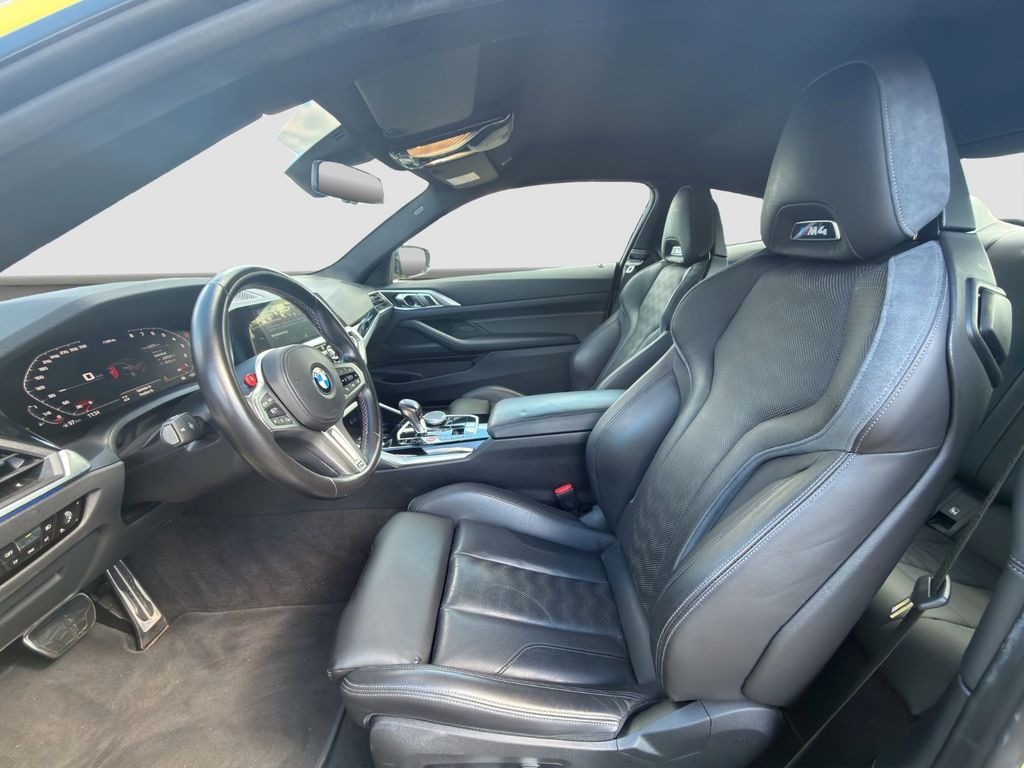 BMW M4 2022 г. Жёлтый, пробег 23250 км
