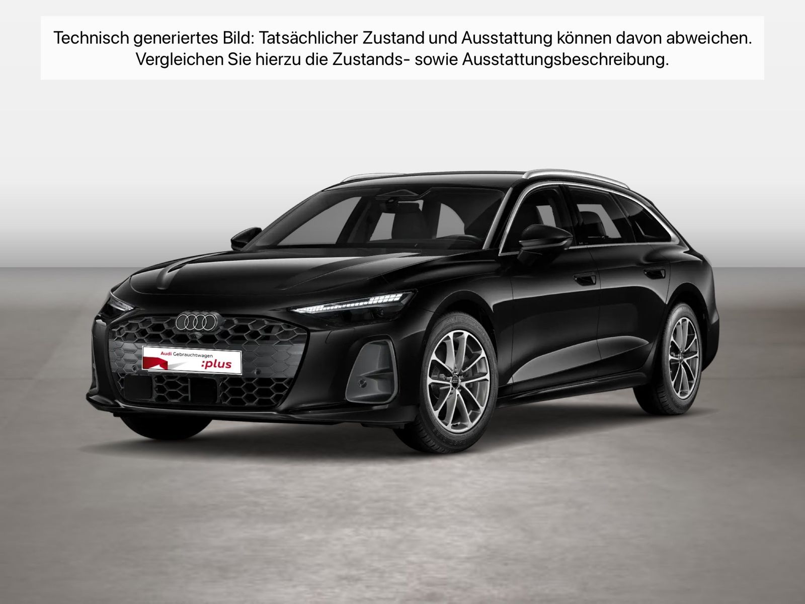 Audi A6 2026 г. Чёрный, пробег 20643 км
