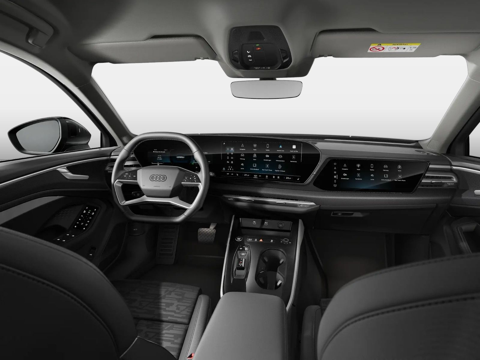 Audi A6 2026 г. Чёрный, пробег 20643 км