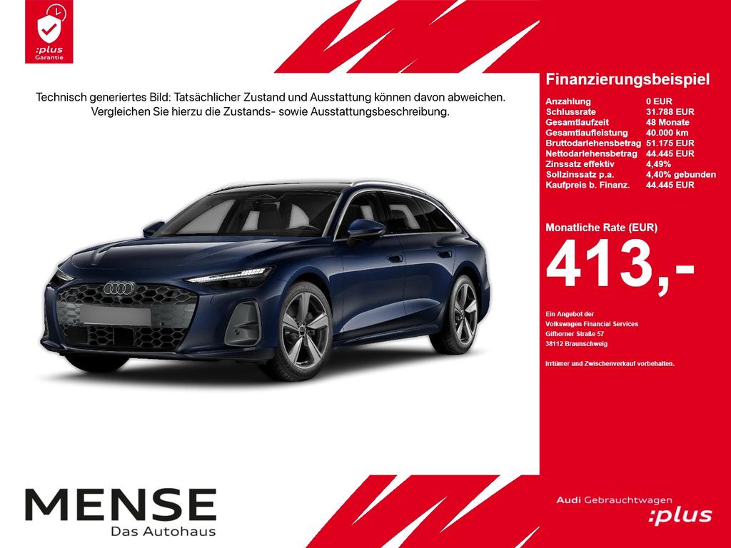 Audi A6 2026 г. Синий, пробег 19630 км
