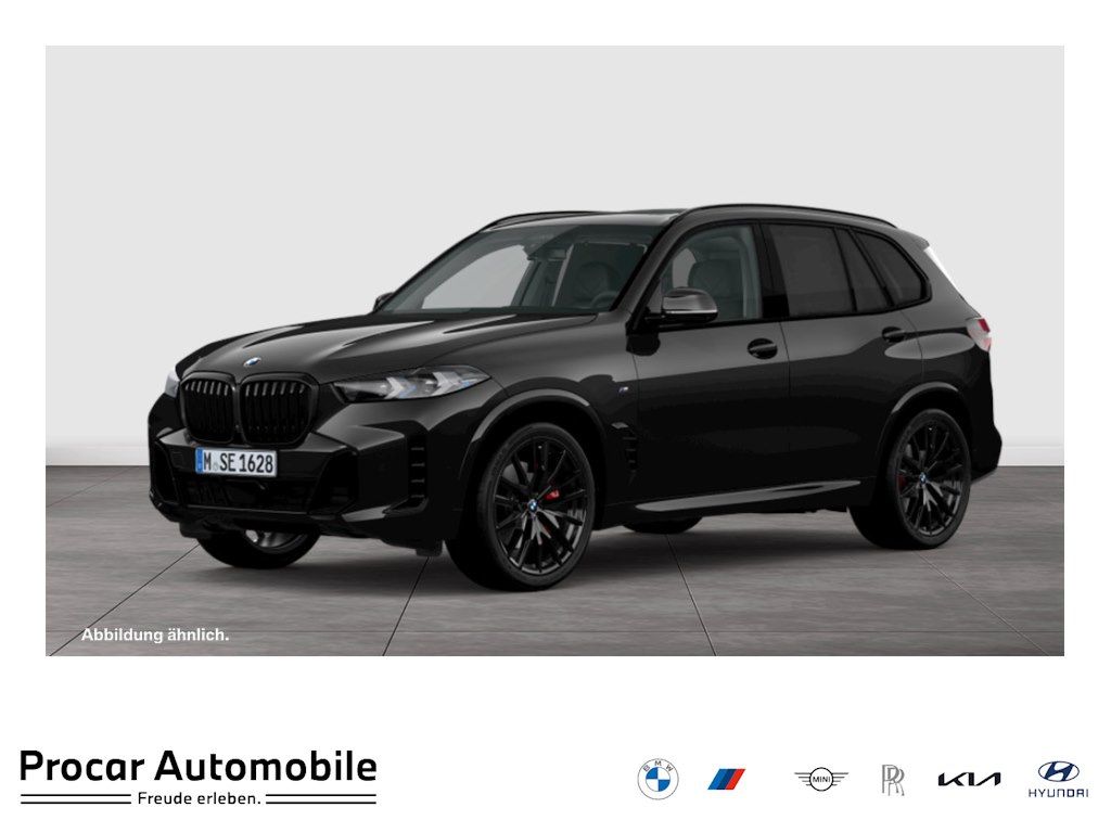 BMW X5 2025 г. Чёрный, пробег 27859 км