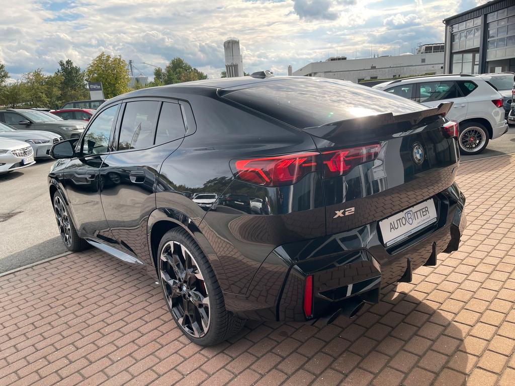 BMW X2 2025 г. Чёрный, пробег 16500 км
