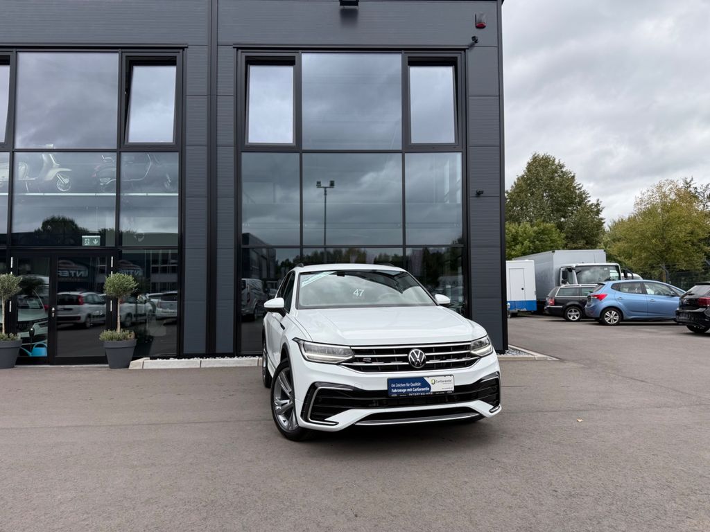 Volkswagen Tiguan 2023 г. Белый, пробег 35000 км