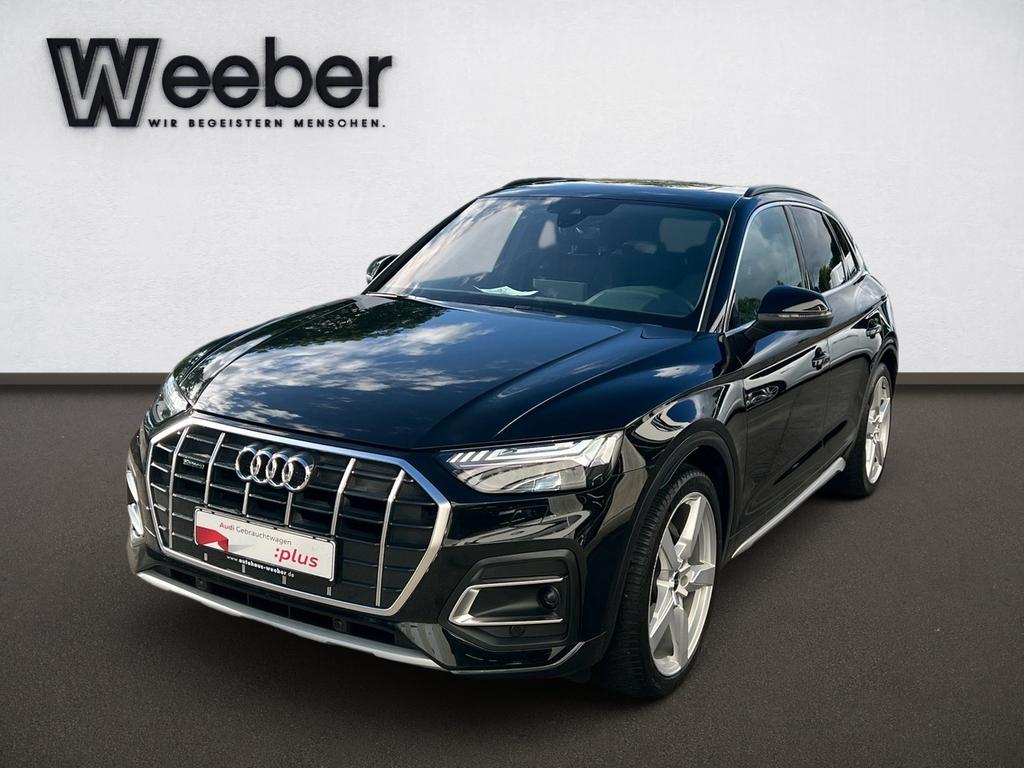 Audi Q5 2024 г. Чёрный, пробег 37795 км