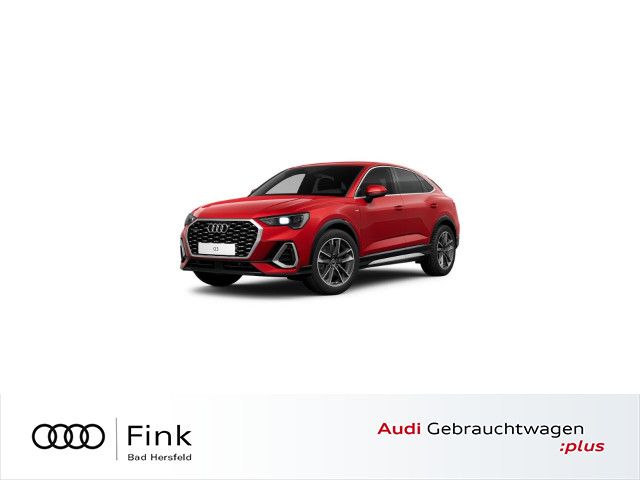 Audi Q3 2022 г. Красный, пробег 52400 км