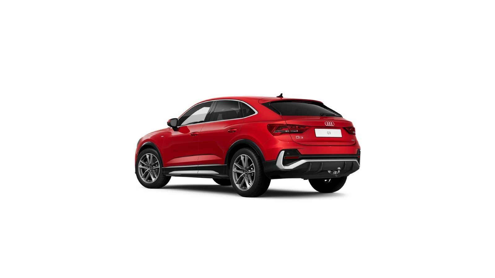 Audi Q3 2022 г. Красный, пробег 52400 км