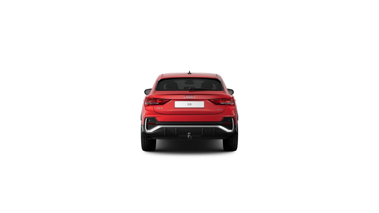 Audi Q3 2022 г. Красный, пробег 52400 км
