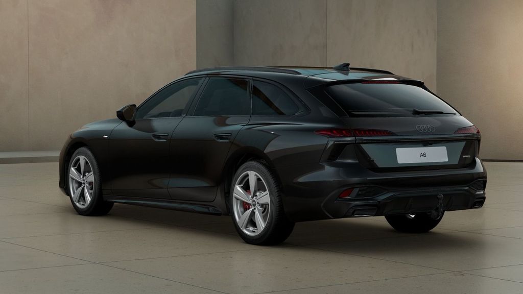Audi A6 2026 г. Чёрный, пробег 25269 км