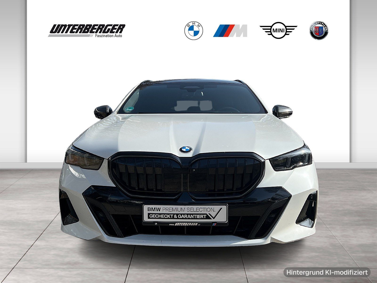 BMW 540 2025 г. Белый, пробег 27900 км