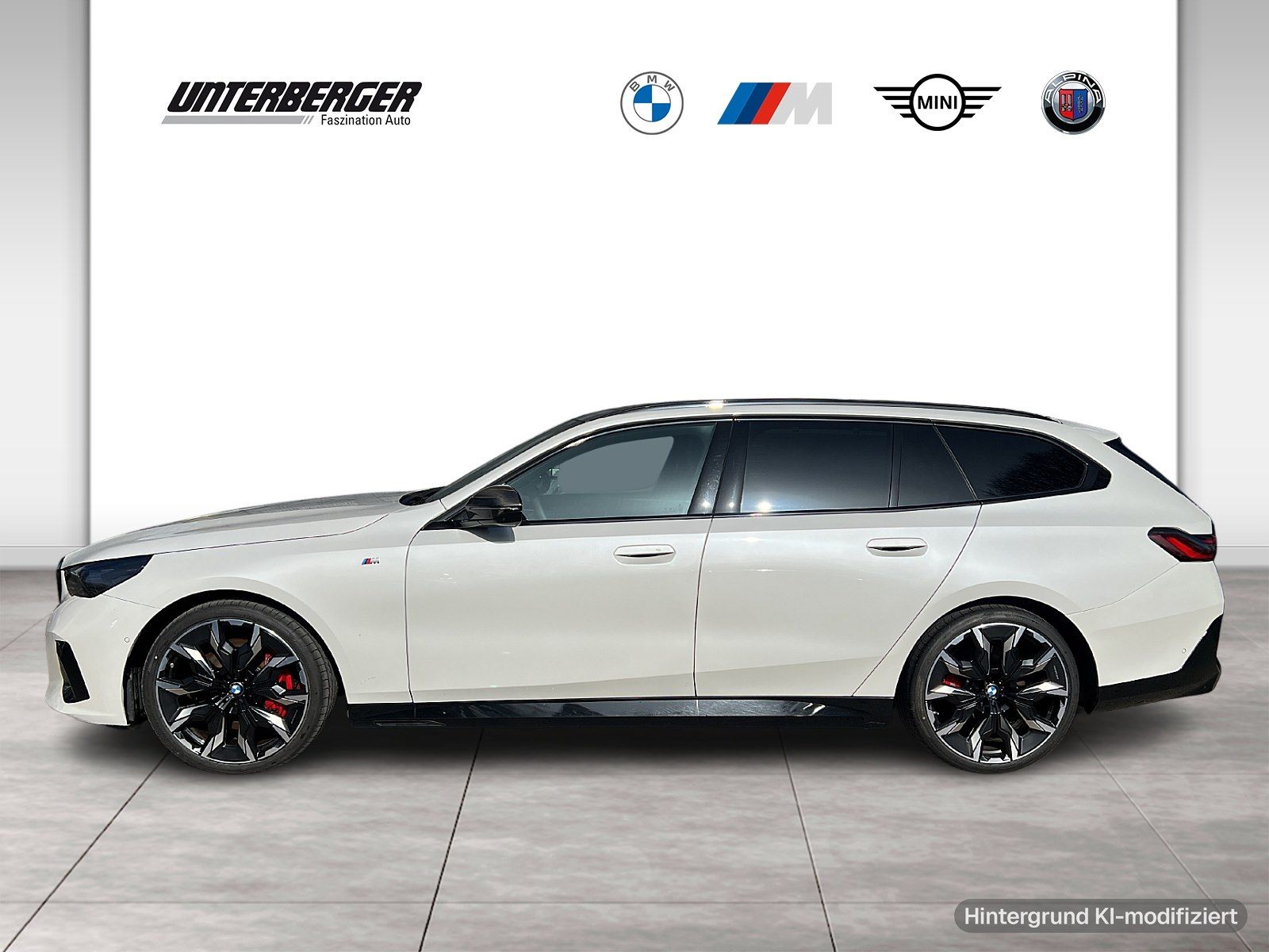 BMW 540 2025 г. Белый, пробег 27900 км