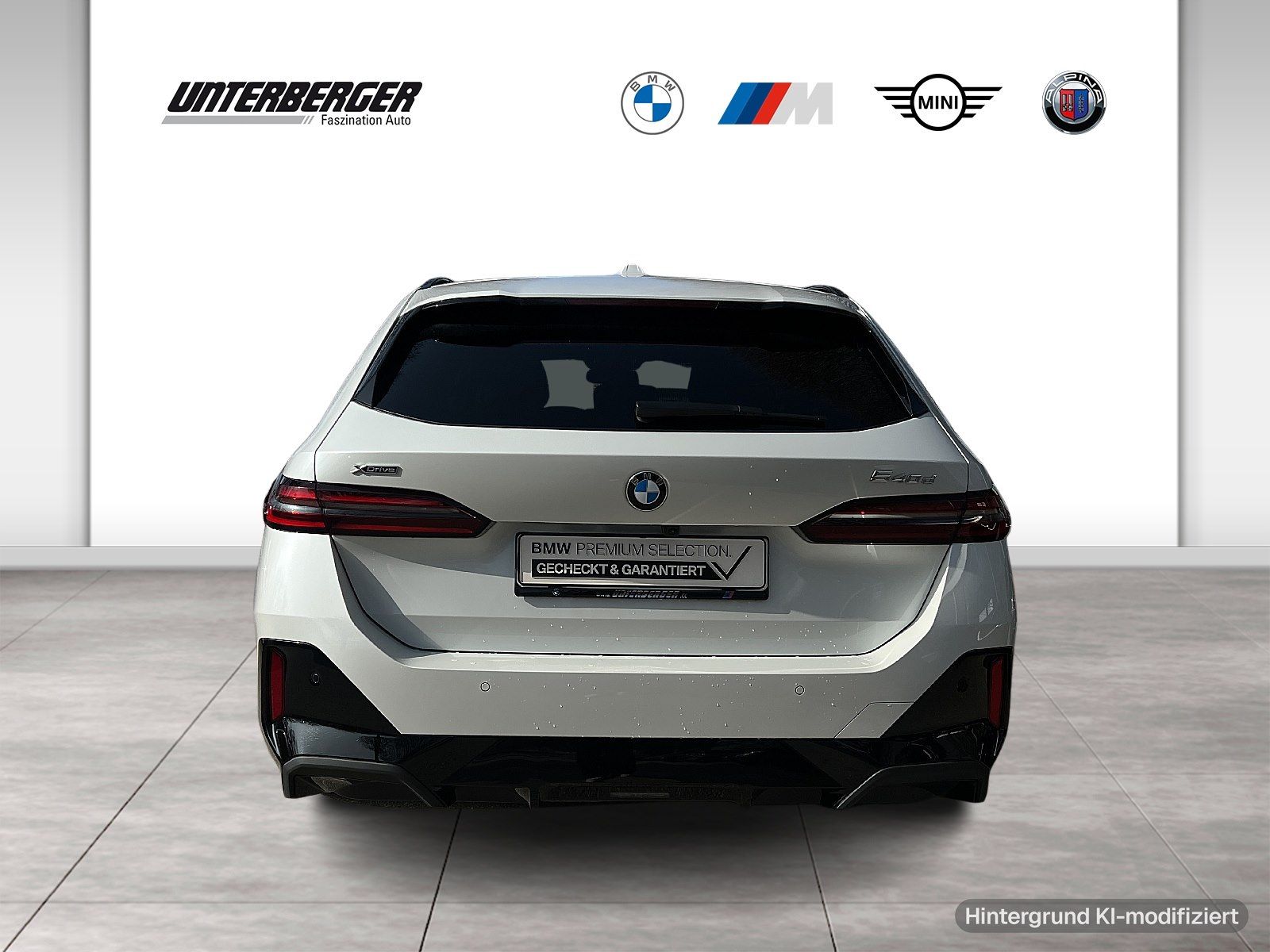 BMW 540 2025 г. Белый, пробег 27900 км
