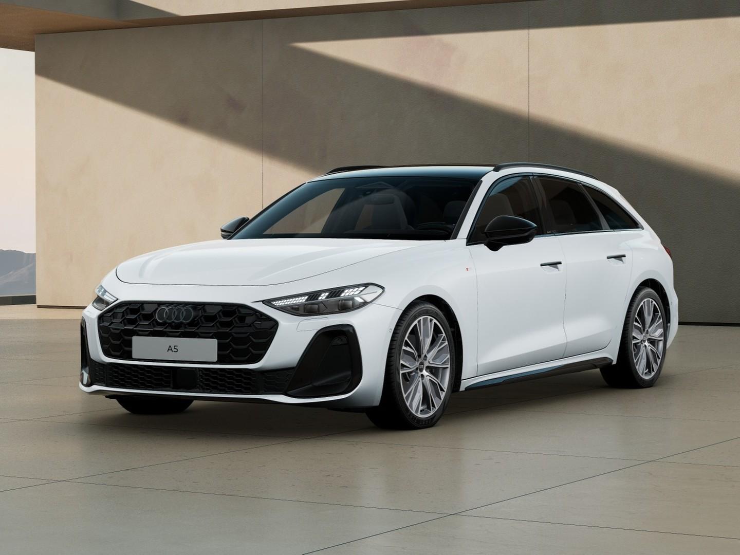 Audi A5 2026 г. Белый, пробег 29300 км