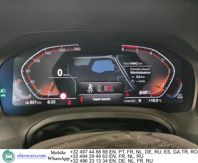 BMW 318 2021 г. Серый, пробег 54942 км