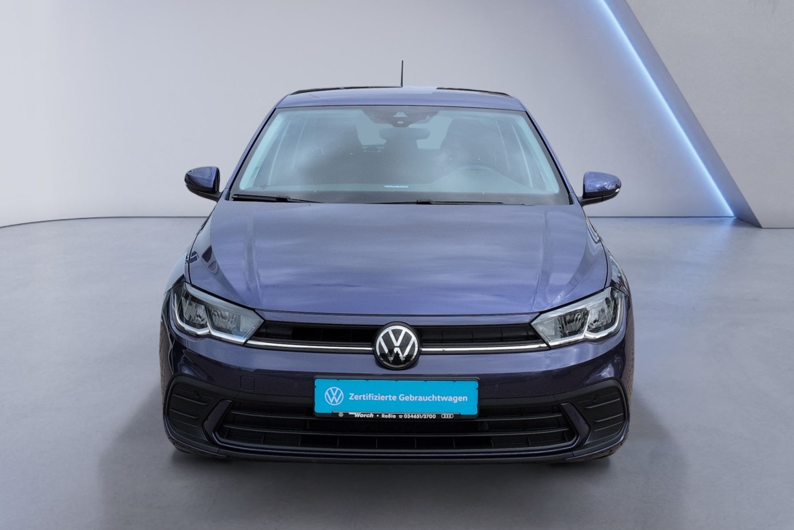 Volkswagen Polo 2022 г. Фиолетовый, пробег 59988 км