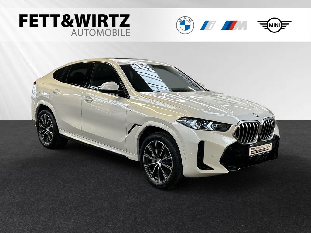 BMW X6 2024 г. Белый, пробег 19531 км