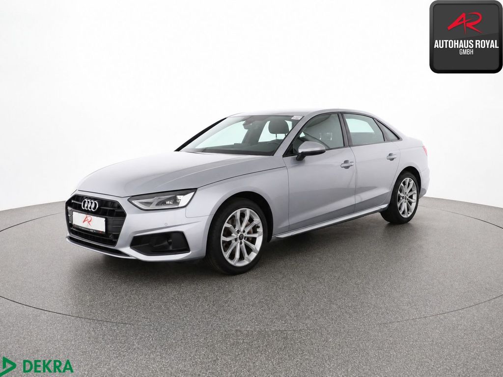 Audi A4 2022 г. Серебристый, пробег 53270 км