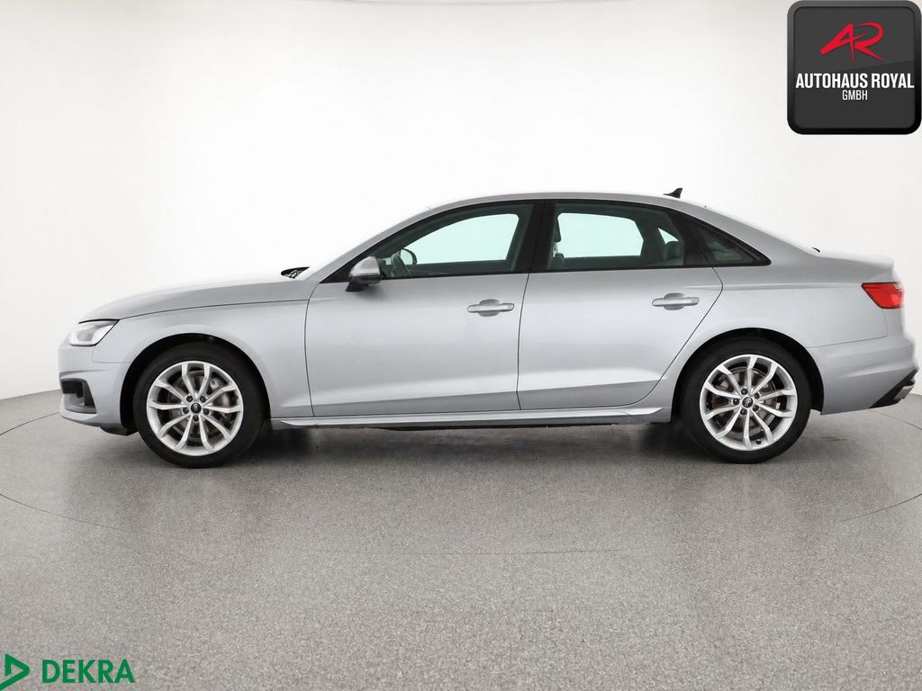 Audi A4 2022 г. Серебристый, пробег 53270 км