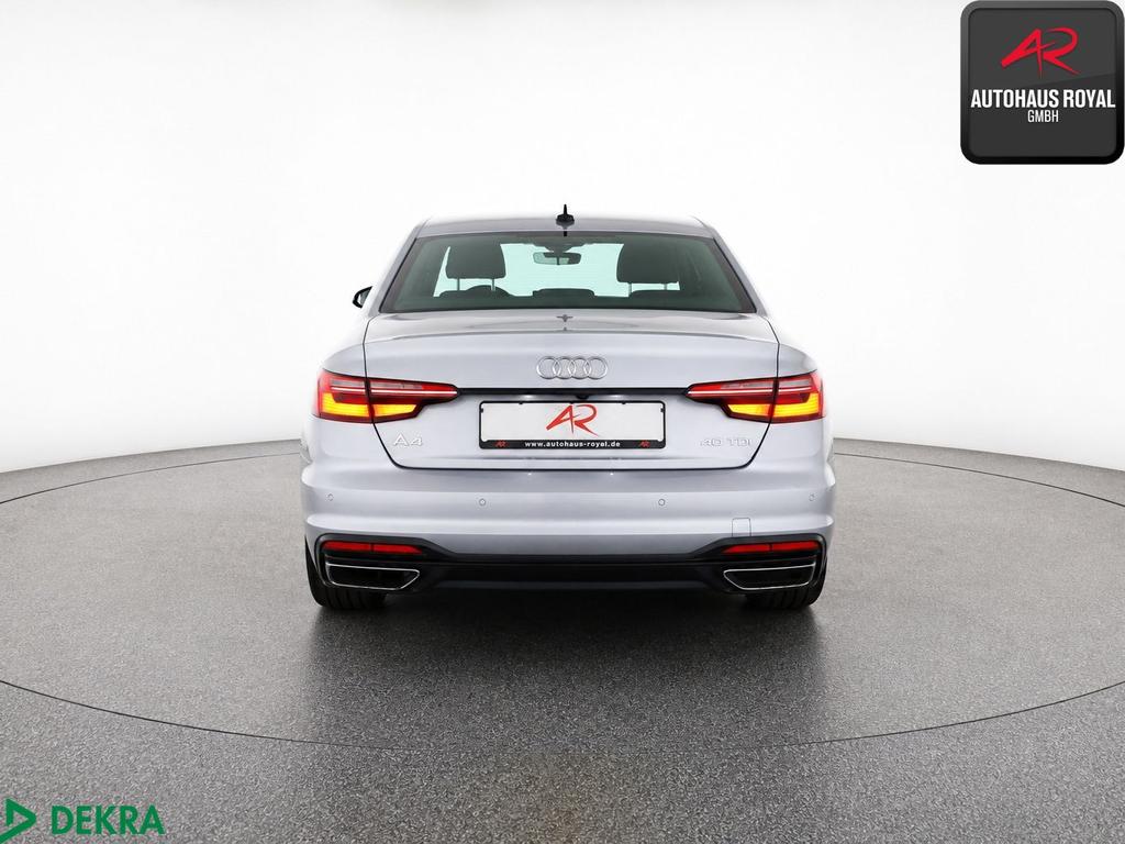 Audi A4 2022 г. Серебристый, пробег 53270 км