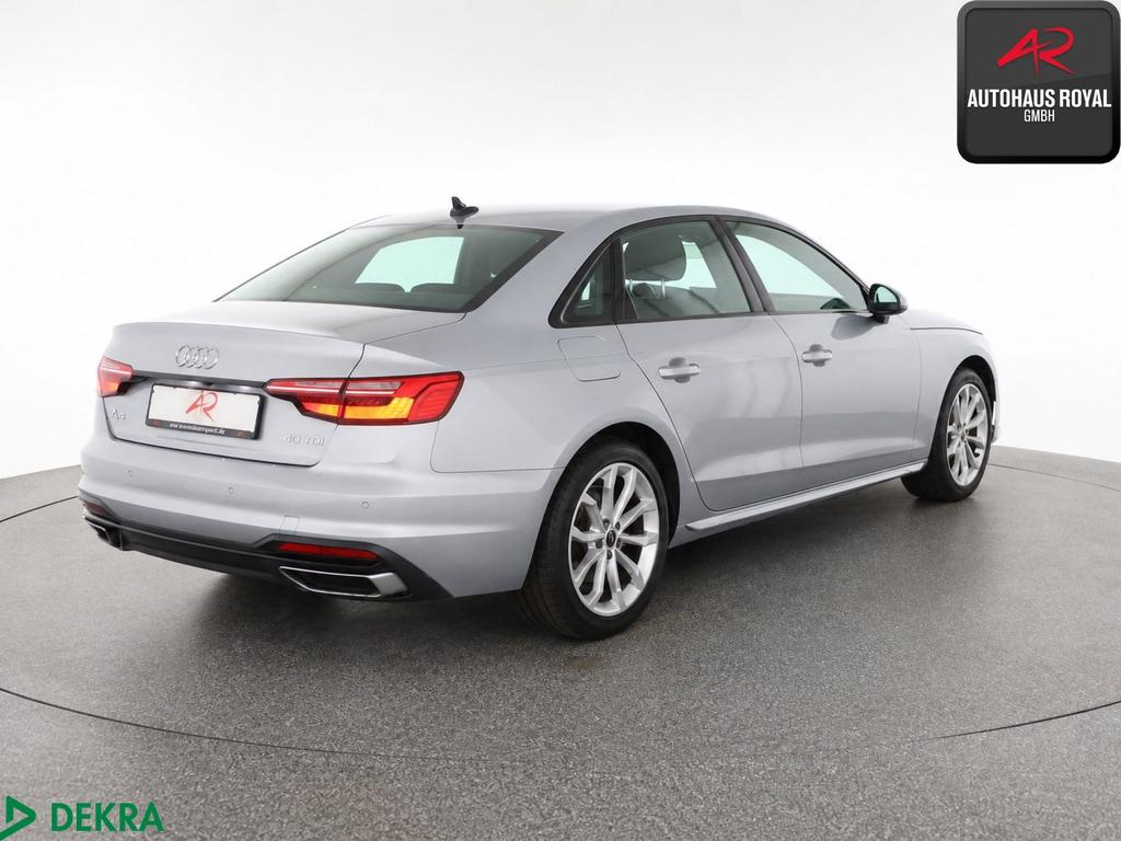 Audi A4 2022 г. Серебристый, пробег 53270 км