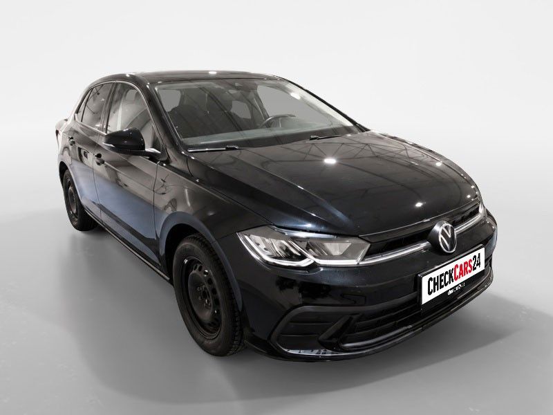 Volkswagen Polo 2023 г. Чёрный, пробег 51430 км
