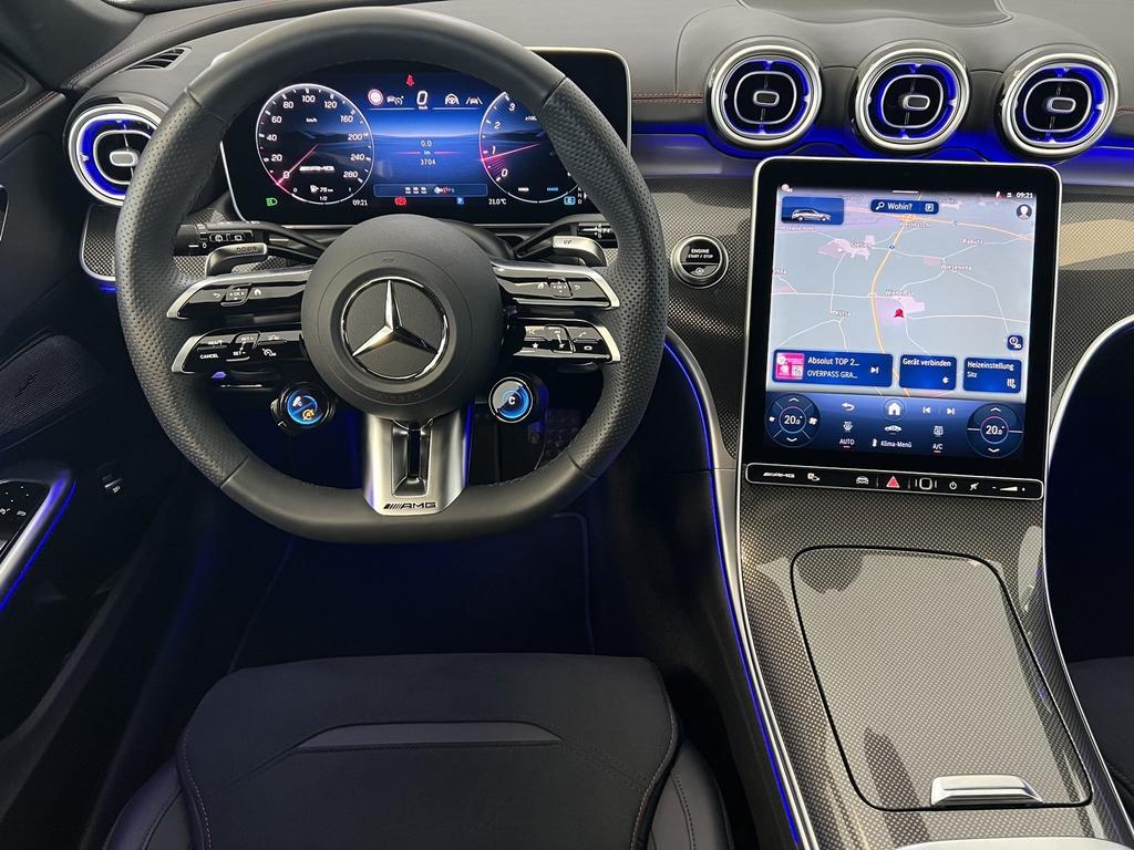 Mercedes-Benz C 43 AMG 2025 г. Чёрный, пробег 3697 км