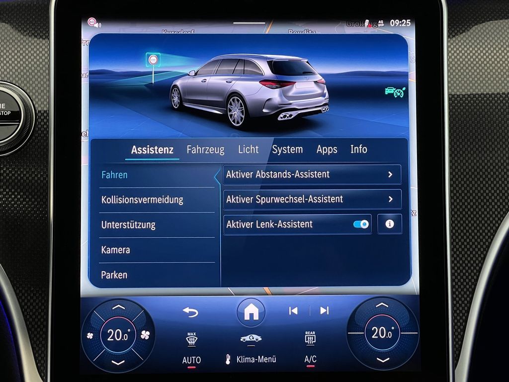 Mercedes-Benz C 43 AMG 2025 г. Чёрный, пробег 3697 км