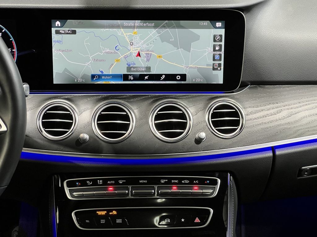Mercedes-Benz E 220 2024 г. Чёрный, пробег 49980 км