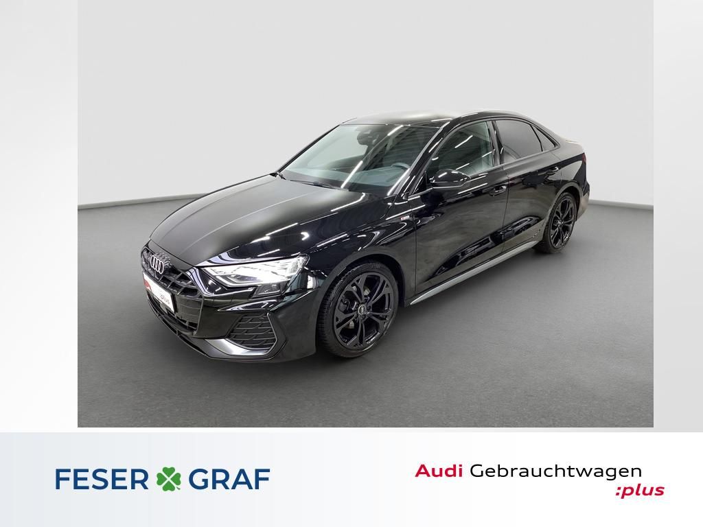 Audi A3 2025 г. Чёрный, пробег 46431 км