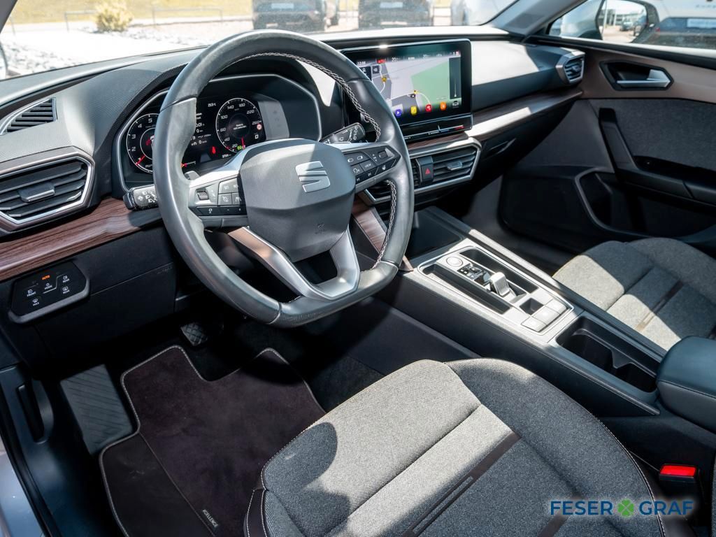 SEAT Leon 2021 г. Серебристый, пробег 37506 км
