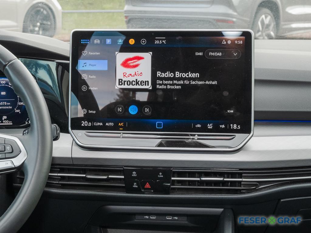Volkswagen Golf 2025 г. Синий, пробег 26567 км