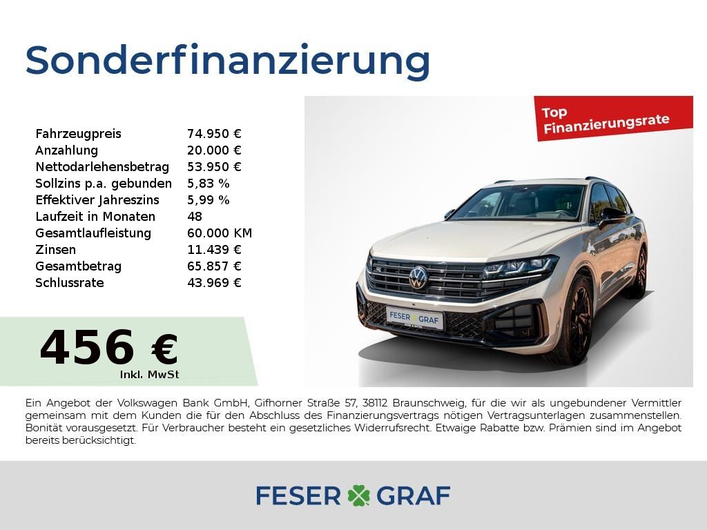 Volkswagen Touareg 2025 г. Бежевый, пробег 24980 км