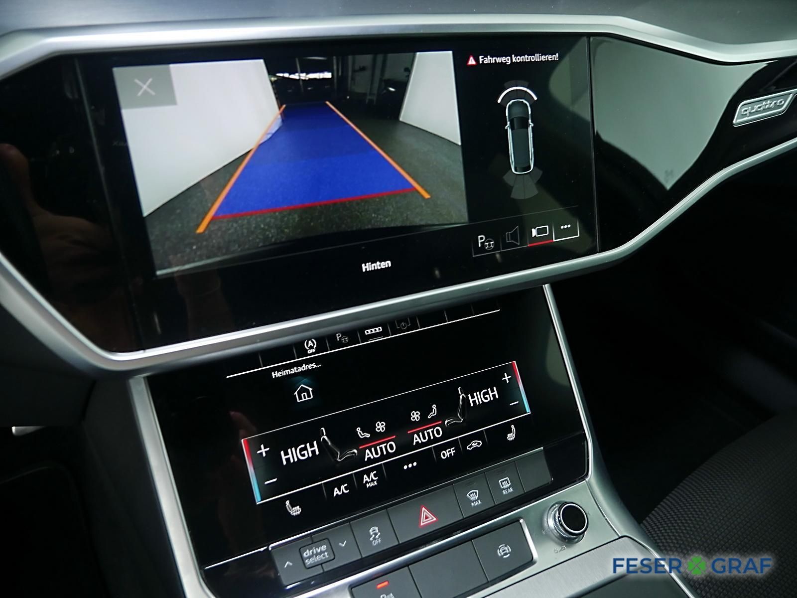 Audi A6 2022 г. Чёрный, пробег 40800 км