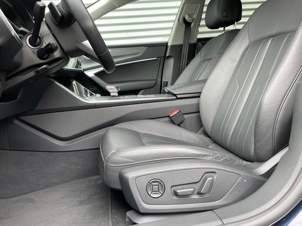 Audi A7 2023 г. Синий, пробег 55300 км