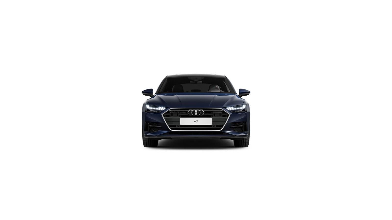 Audi A7 2023 г. Синий, пробег 52700 км