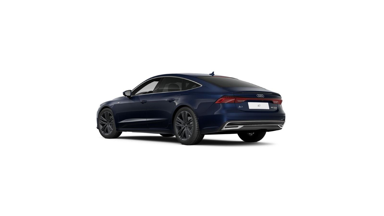 Audi A7 2023 г. Синий, пробег 52700 км