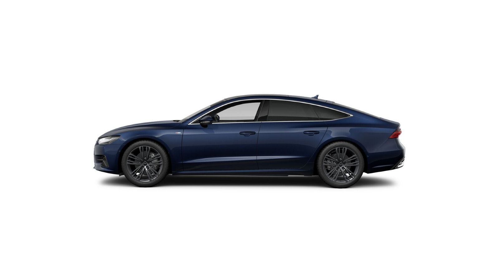 Audi A7 2023 г. Синий, пробег 52700 км