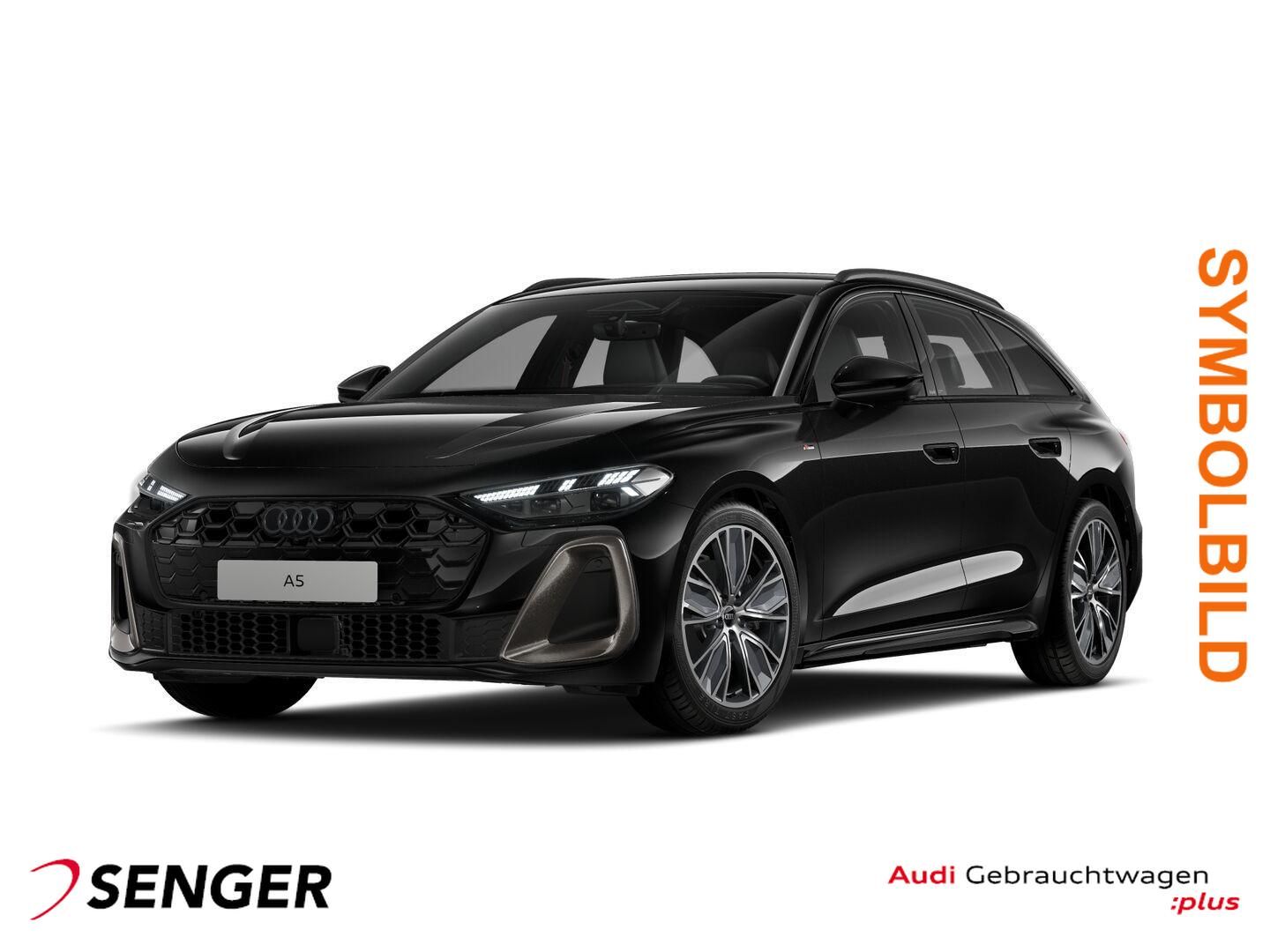 Audi A5 2025 г. Чёрный, пробег 20742 км