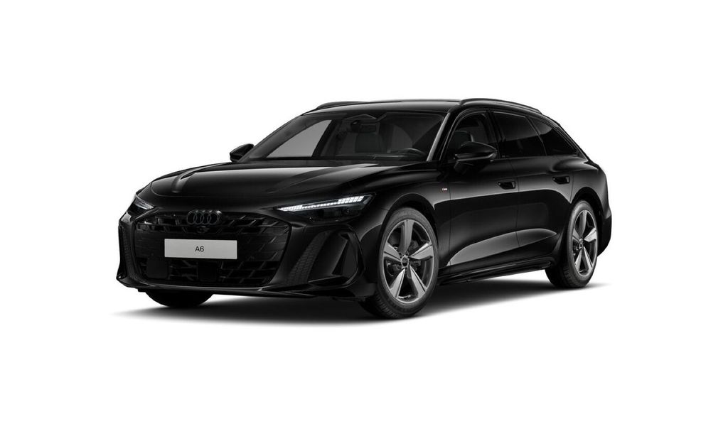 Audi A6 2025 г. Чёрный, пробег 18500 км