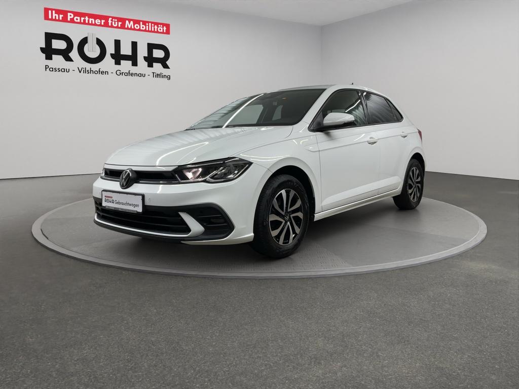 Volkswagen Polo 2023 г. Белый, пробег 43613 км