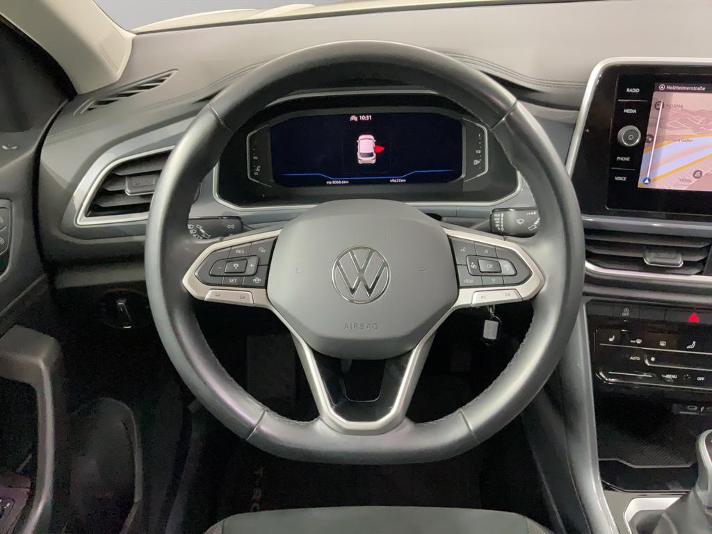 Volkswagen T-Roc 2022 г. Серый, пробег 49621 км