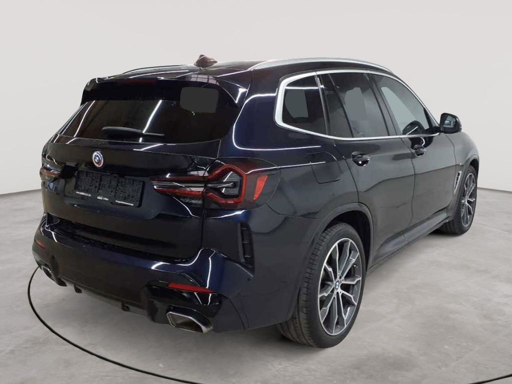 BMW X3 2023 г. Чёрный, пробег 48823 км
