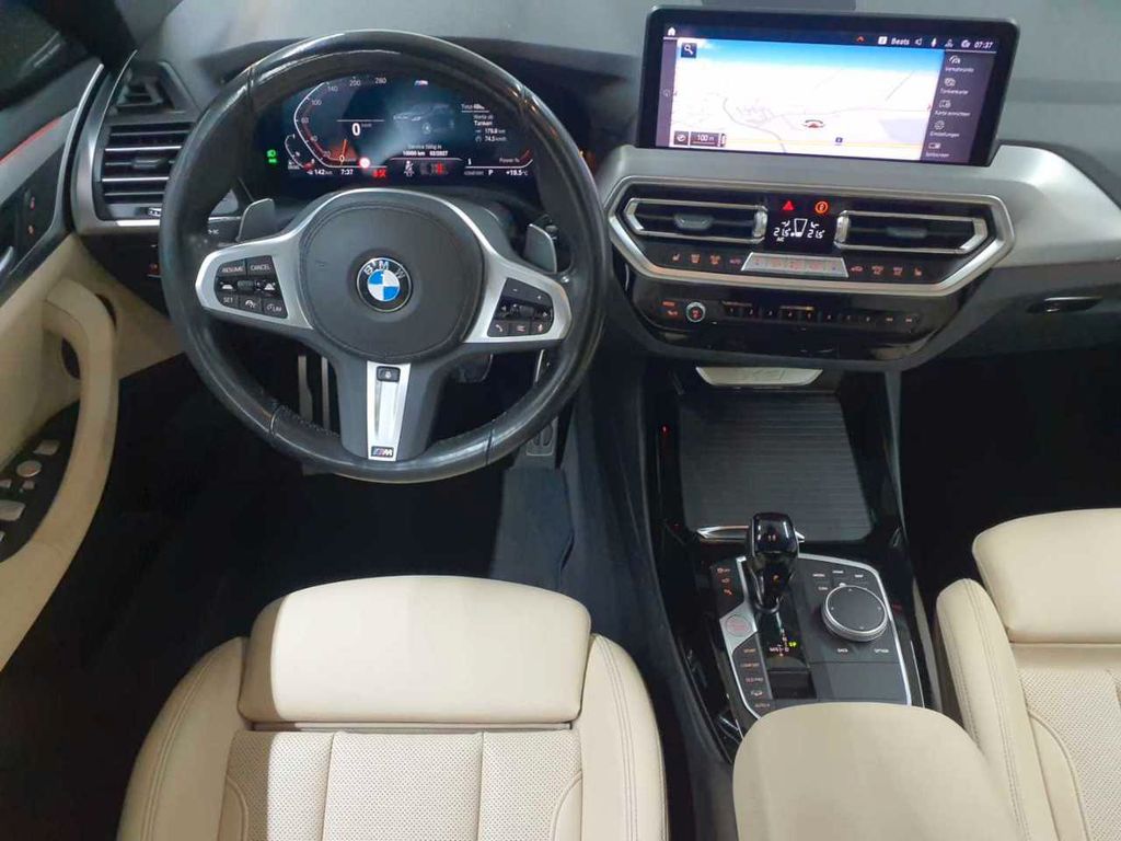 BMW X3 2023 г. Чёрный, пробег 48823 км