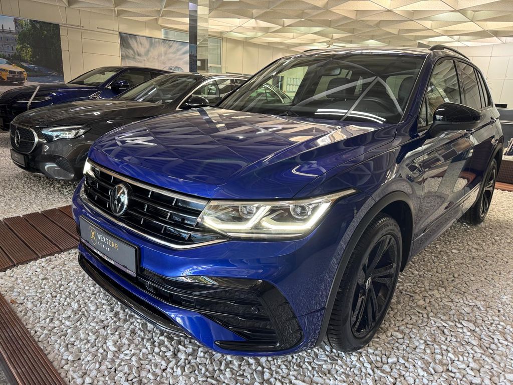 Volkswagen Tiguan 2023 г. Синий, пробег 54649 км