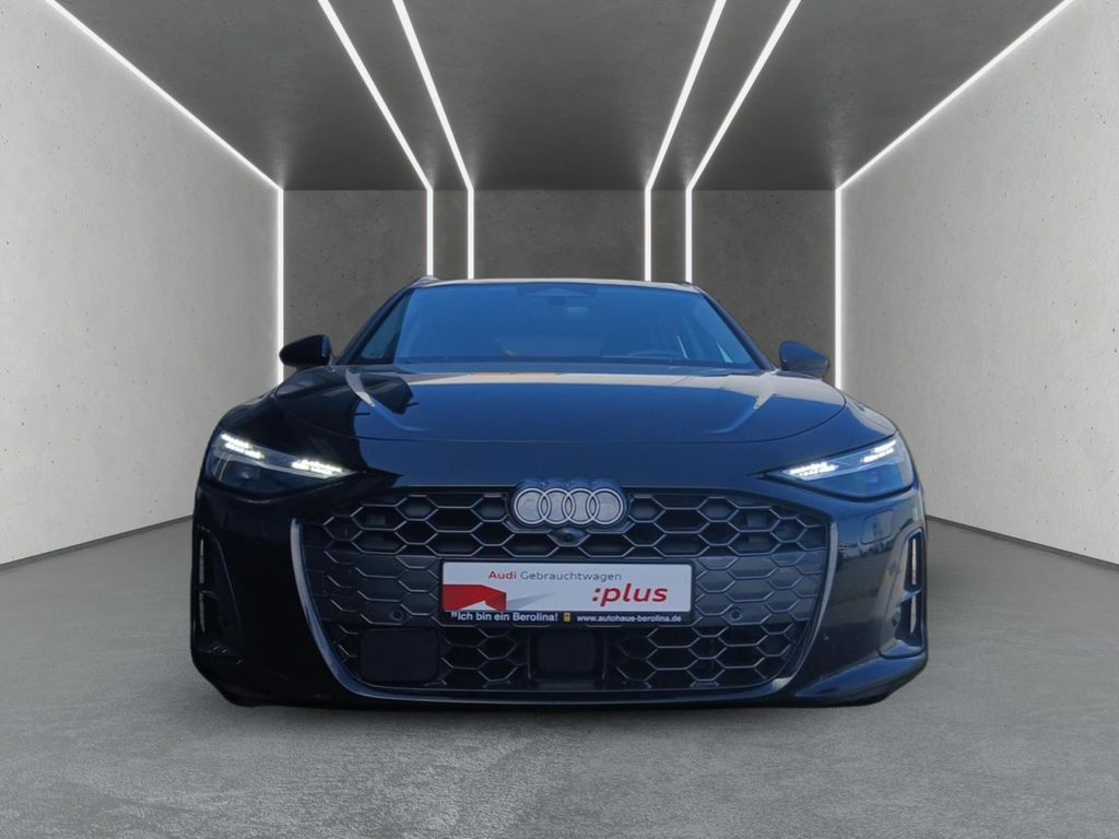 Audi A6 2025 г. Чёрный, пробег 27404 км